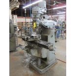 Bridgeport 3/4 HP J Head Vertical Miller
