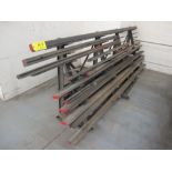 Rack w/ Assorted Press Brake Dies