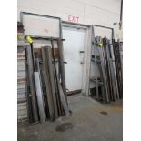 (2) Racks w/ Assorted Press Brake Dies