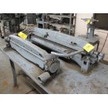 Bench w/ (2) Pexto Manual Benders