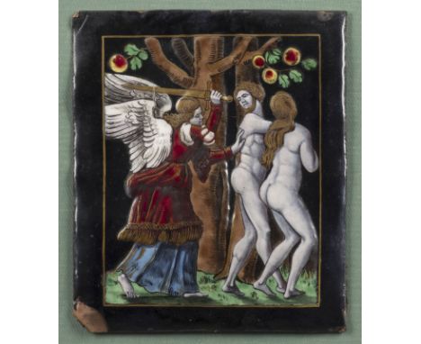 ZWEI LIMOGES-EMAIL-BILDER Frankreich, Limoges, wohl Jacques oder Jules Laudin oder in der Art von, Anfg. 18. Jh. Polychromes 