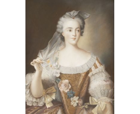 JEAN-MARC NATTIER (NACHFOLGER DES 19. JH.)17. März 1685 Paris - 7. November 1766 ebendaBILDNIS MADAME SOPHIE, TOCHTER VON LOU