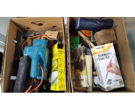 2 BOXES OF TOOLS