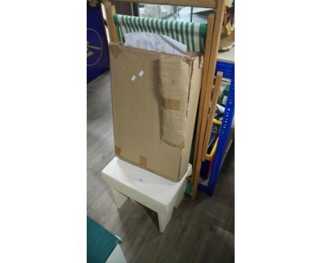 CRACKET, DECK CHAIR & SHELF CART