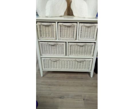 BABY "DRESSING" BASKET SHELF UNIT & HEADBOARD