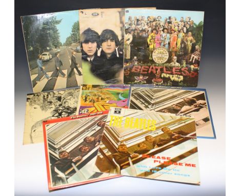 Vinyl Records - LP's - The Beatles, including Please Please Me - 3C 062-04219; Sgt. Pepper's Lonely Hearts Club Band - PCS 70