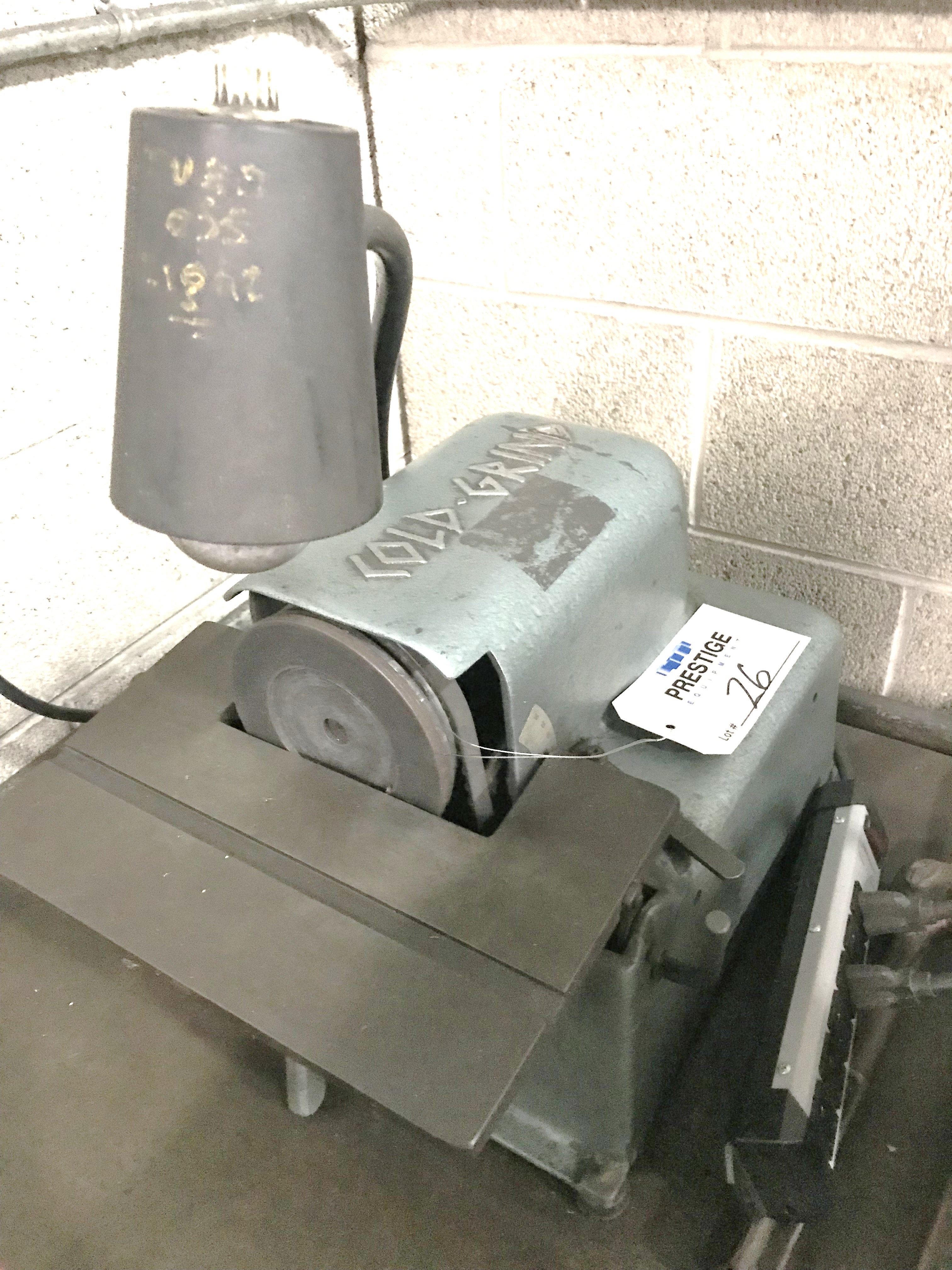 Cold Grind Finish Grinder, Reversible, Oscillating or Stationary, 5" Wheel