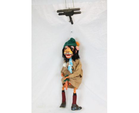 Large Puppet from Master Puppeteer Carl Clifford of the Minipops private collection in excellent condition. Carl's Puppets we