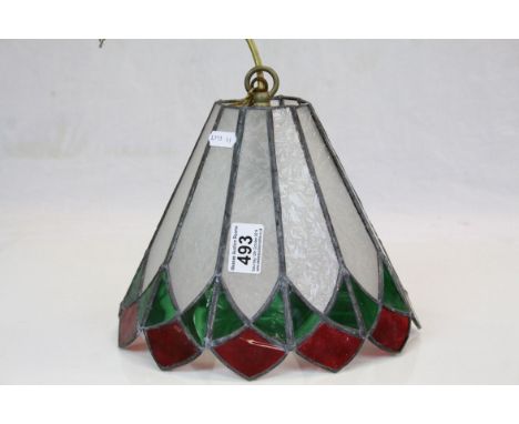 Tiffany style hanging ceiling light 