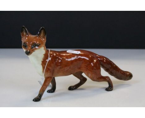 Large Beswick ceramic Fox approx 24cm long