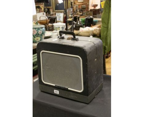 A vintage Bell &amp; Howell cased speaker.