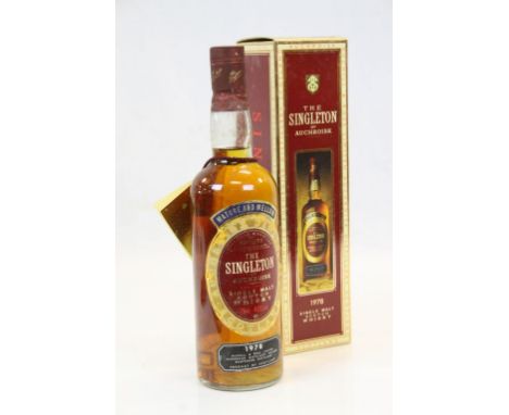 Boxed The Singleton of Auchroisk 1978 Single Malt Scotch Whisky, Speyside, Scotland