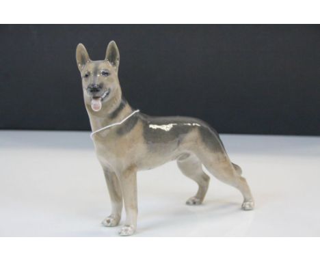 Royal Copenhagen ceramic model of an Alsatian, numbered 3261 &amp; standing approx 17cm