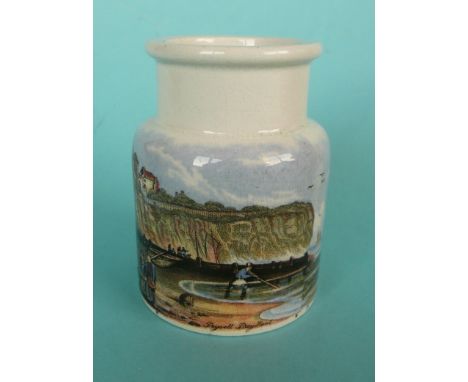 Pegwell Bay, Kent (69) a good example # prattware, potlid(s), pot lid(s)