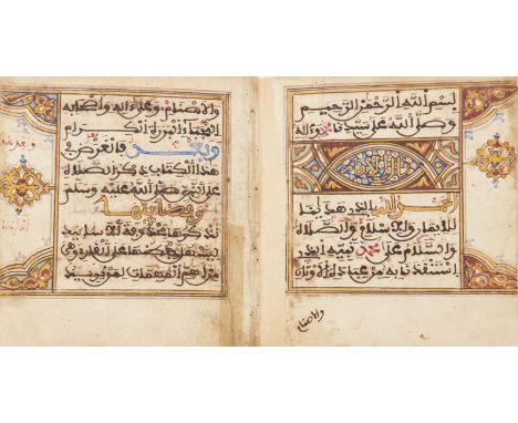 Kitab akbar al-salat, a devotional miscellany, North Africa, 19th century, Arabic manuscript on paper, 59ff., with 9ll. of bl