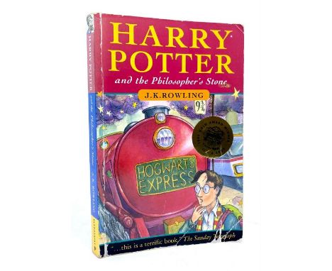 Rowling, J. K. Harry Potter and the Philosopher's Stone, first edition, 9th issue, signed & inscribed by the author on dedica