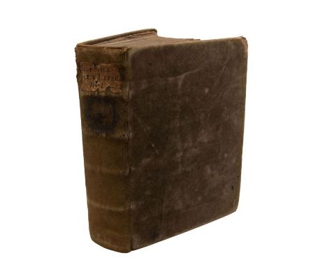 Holy Bible, Containing the Old Testament and the New, London: Robert Barker, 1634. Title pages present for Old Testament, New