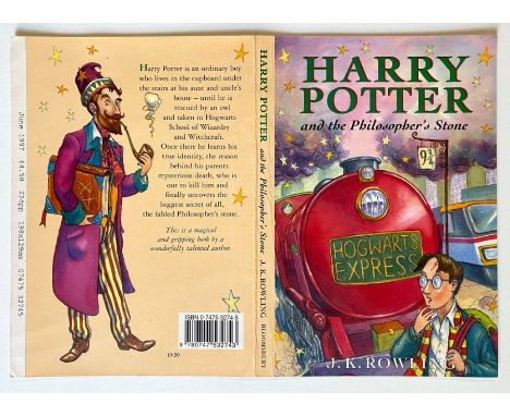 Rowling, J. K.; Thomas Taylor (Illus.). Harry Potter and the Philosopher's Stone. Proof cover design for Bloomsbury, June, 19