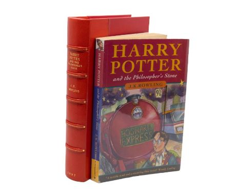 Rowling, J. K. Harry Potter and the Philosopher's Stone, first edition, first issue, London: Bloomsbury, 1997. Octavo, paperb