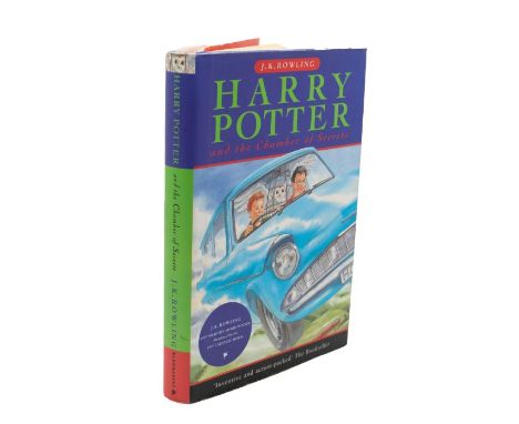 Rowling, J. K. Harry Potter and the Chamber of Secrets, first edition, first issue, London: Bloomsbury, 1998, hardback with u