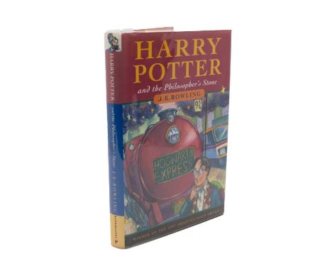 Rowling, J. K. Harry Potter and the Philosopher's Stone, first edition, fourth issue, London: Bloomsbury, 1997, hardback with