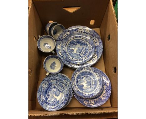 A quantity of Spode 'Italian' china