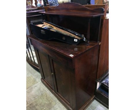 A mahogany chiffonier