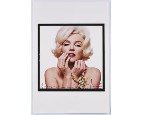 Fotoprint/PigmentdruckBert Stern 1929 Brooklyn - 2013 Manhattan "Marilyn Monroe Portrait" um 1962 u. re. sign. Stern Exemplar