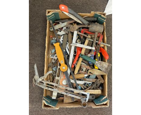 Box of old assorted Tools 