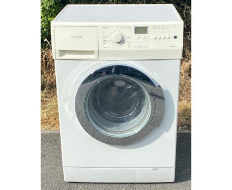 Siemens XLP1400 washing machine, working order with instruction manual 