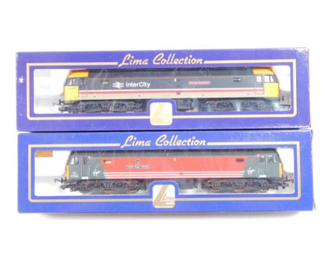 Lima Models OO gauge Class 47 locomotives, comprising 47471 Norman Tunna G.C., Intercity Mainline livery, and 47849 Cadeirlan