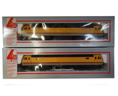 Lima Models OO gauge Class 47 locomotives, comprising 47803, Infrastructure yellow, Hattons &amp; Green Yard Special Editions