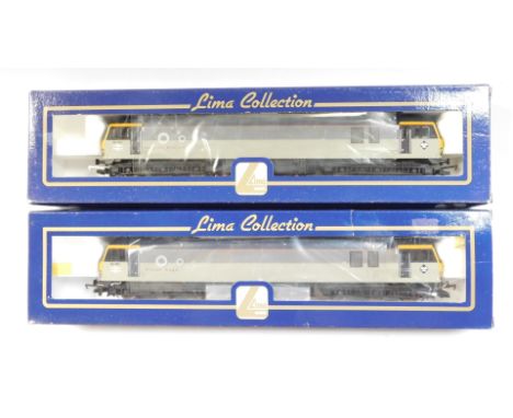 Lima Models OO gauge Class 92 locomotives, comprising 92001 Victor Hugo, First Production, certificate no 697/3000, and 92041