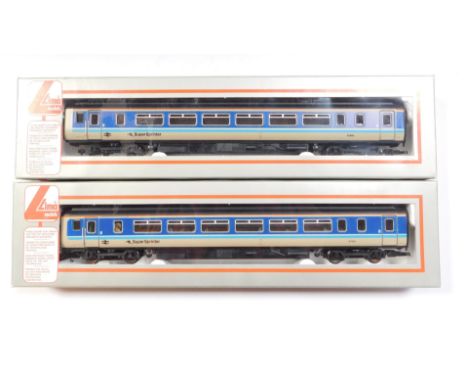 Lima Models OO gauge Class 155 two car DMU, comprising 57443 and 52480, British Rail Super Sprinter livery, boxed.   