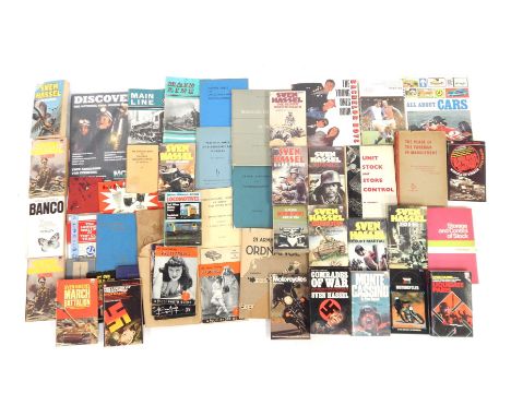 A group of locomotive and automobile related guides, railway magazines, etc. (1 box)