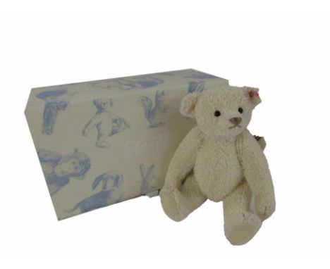 A Steiff Papierteddybar, for 2014, limited edition number 670/1500, with label, tag and box, 26cm high. 