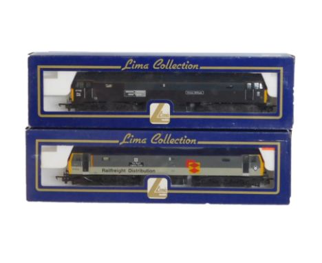 Lima Models OO gauge Class 47 diesel locomotives, comprising 47798 Prince William, Royal EWS livery, and 47033 The Royal Logi