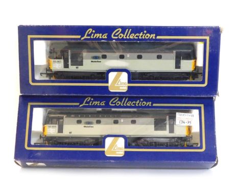 Lima Models OO gauge Class 33 locomotives, 33063, Mainline livery, boxed. (2)