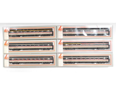 Lima Models OO gauge coaches, Intercity livery, including First Class, etc. (6)