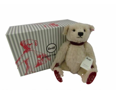 A Steiff Nicholas bear, limited edition number 575/1917, with tag, box and label, 30cm high. 