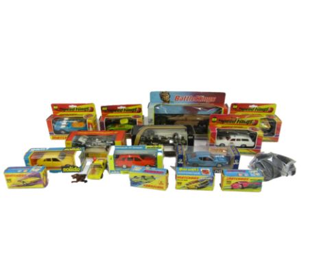 Corgi Battle Kings Alfa Jets, Speed Kings K30, K34, K23 and K35, Corgi John Player Special Lotus, Corgi Toys Whizzwheels raci