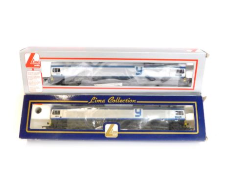 Lima Models OO gauge Class 59 diesel locomotives, comprising 59003 Yeoman Highlander and 59001 Yeoman Endeavour, boxed. (2) 
