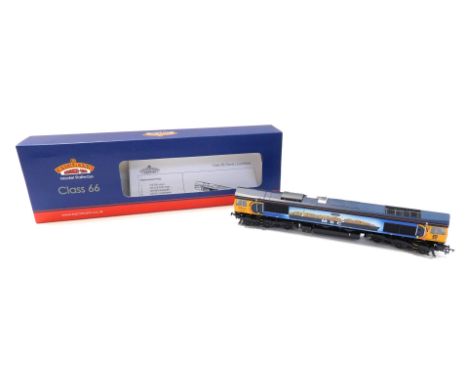 A Bachmann Branchline OO gauge Class 66 diesel locomotive, 66709 Sorento, GBRF Tenth MSC Anniversary livery, produced exclusi
