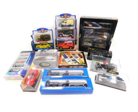 BT Models Onyx model cars and other diecast metal and plastic vehicles, including Onyx 126 Tyrrell Honda 02 Stefano Modena, B