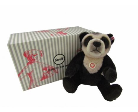 A Steiff Spectacled Ted Cub bear, limited edition number 222/1000, 2018 growler, with label, tag and box, 30cm high. 