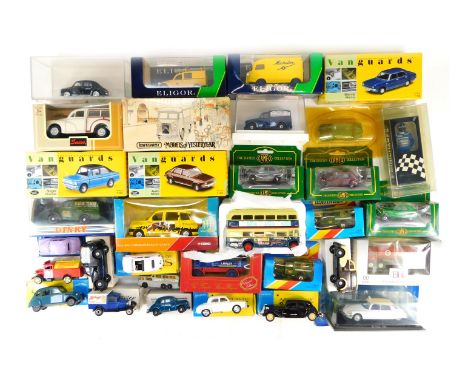 Saico, Matchbox, Dinky and other boxed diecast vehicles, including Eligor 100358 Citroen H Michelin, YTF5 1947 Citroen type H