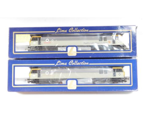 Lima Models OO gauge locomotives, comprising 92001 Victor Hugo, Railfreight grey livery, First Production, certificate no 299