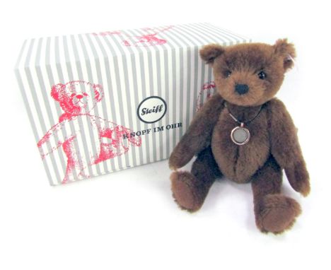 A Steiff The World's First Teddy Bear, for 2016, limited edition number 1879/1902, with label, tag and box, 29cm high.