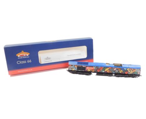 A Bachmann Branchline OO gauge Class 66 locomotive, 66718 Sir Peter Hendy GBRF London Scenes LTM, produced exclusively for Tr