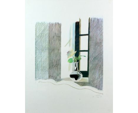 David Hockney, British b. 1937, 'Le Nid du Duc', lithograph, signed, titled and dated in the plate, 58cm x 45.5cm,         